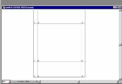 Страница документа и печатный лист принтера
