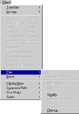 Главное командное меню