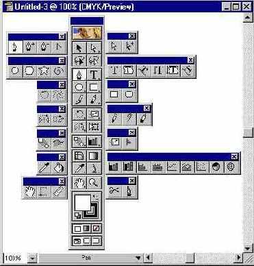 Палитра инструментов