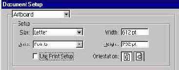 Установка параметров страницы