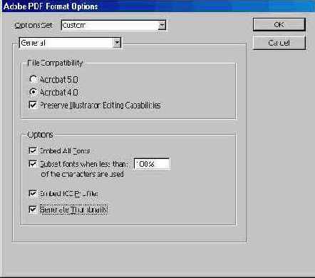 Изменение цветового профиля документа