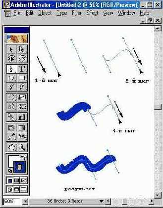 Рисование криволинейных сегментов