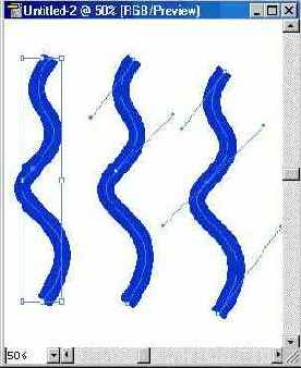 Выделение сегмента кривой
