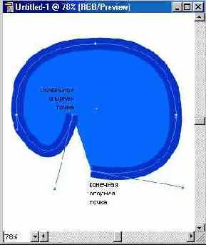 Контуры и опорные точки