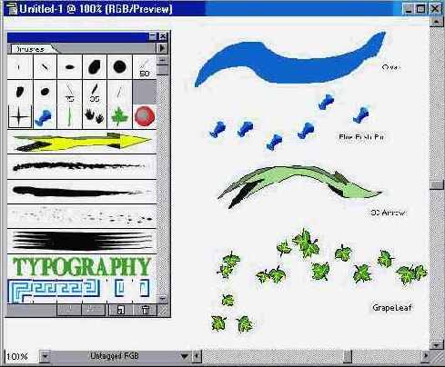 Типы кистей