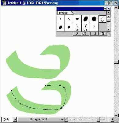 Общие параметры инструмента Paintbrush