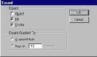 Преобразование контуров с декоративными штрихами