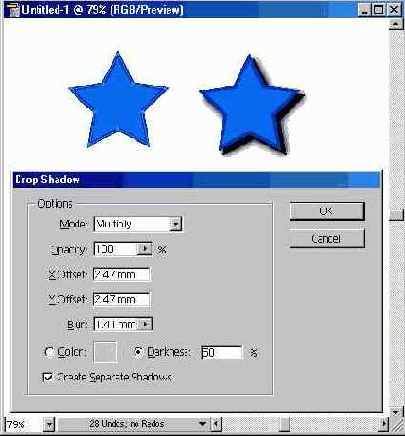 Фильтр Drop Shadow