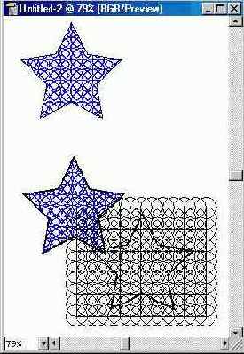 Преобразование объектов с градиентными и декоративными заливками
