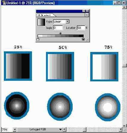 Градиентные заливки