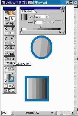 Инструмент Gradient
