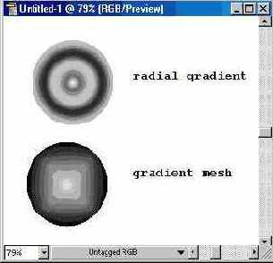 Создание градиентной сетки
