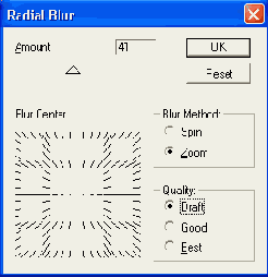 ������ Radial Blur