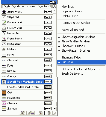 ������� Brushes