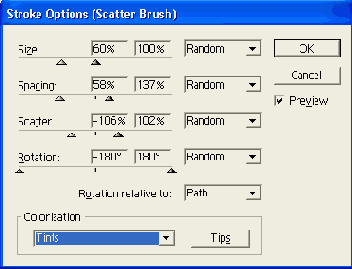 �������� ����� ���� Scatter