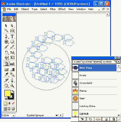 ���������� Symbol Sprayer