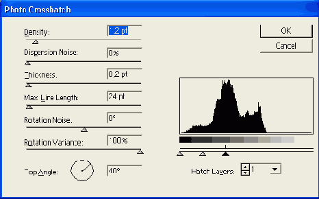 ������ Photo Crosshatch