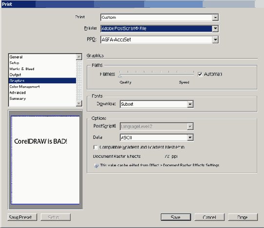 ������� Graphics ���� Print