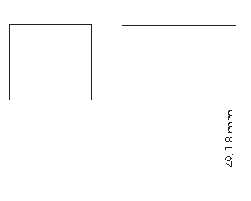 Панель свойств замеров