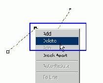 Работа с узлами