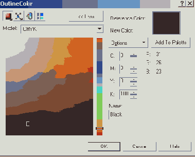 Точное цветовое значение