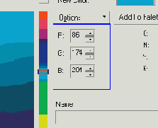 Точное цветовое значение дальше