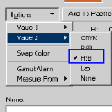 Точное цветовое значение дальше