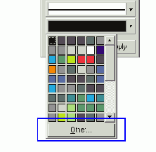 Получение цвета микшированием