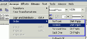 Z порядок объектов