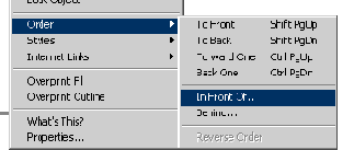 Помещение объекта ниже определенного
