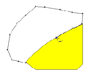 Обрезка площадей