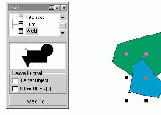 Объединение объектов