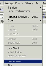 Пересечение объектов