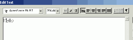 Редактирование текста