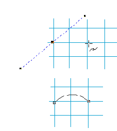 Настоящая кривая Безье