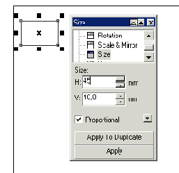 Точные преобразования – размер