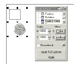 Точные преобразования – масштаб