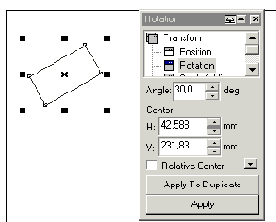 Точные преобразования – поворот