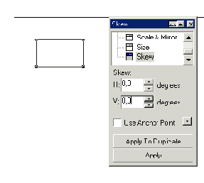 Точные преобразования – перекос