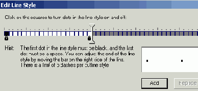 Свои типы линий