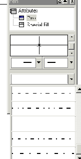 Свои типы линий дальше