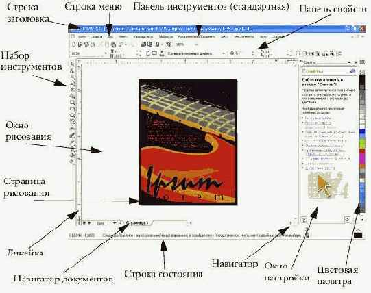 ���� ���������� CorelDRAW