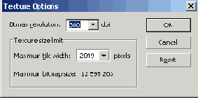 ���������� ���� Texture Options