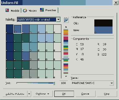 ������� Palettes