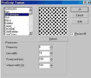 ������ ��������� ������� PostScript ���������