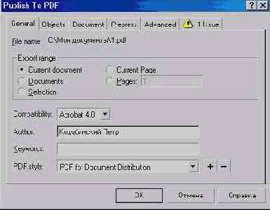 ���������� � ������� PDF