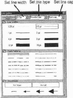 ���� ������� Line gallery