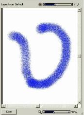 B ����� ���������� � �������������� Dab Type �������� Pixel Airbrush