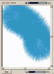 C ����� ���������� � �������������� Dab Type �������� Line Airbrush