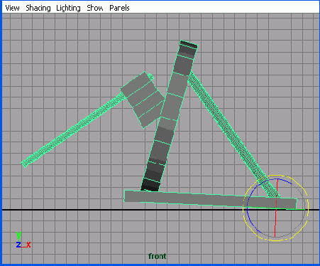 ������� ������ �� ������������ � ������� � ���� �������� Front